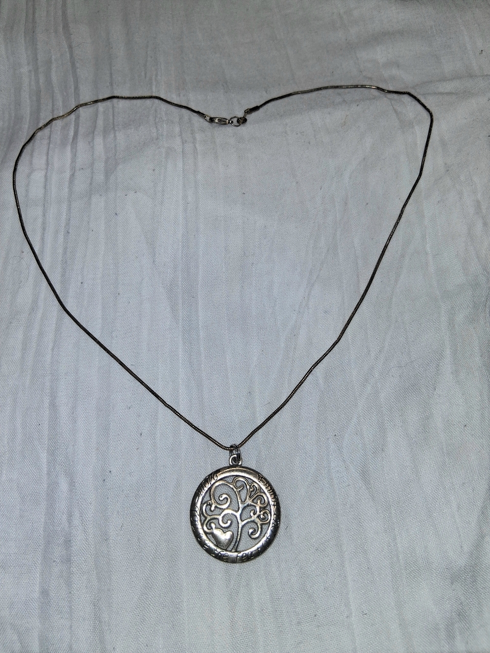 Sterling Silver Tree of Life Pendant Necklace - Women's Jewelry